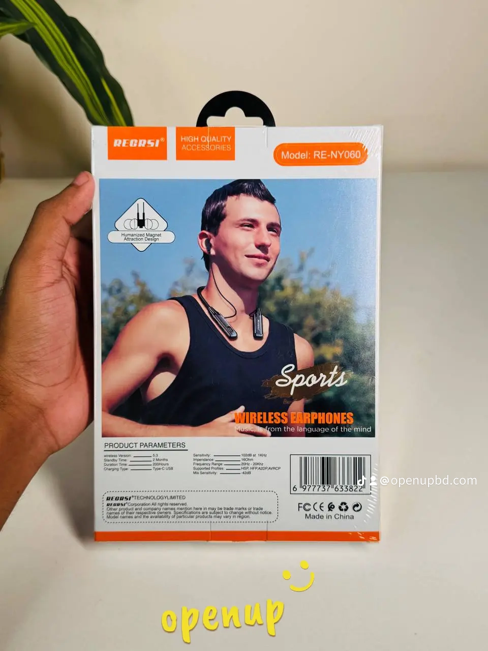 200h Regrsi RE-NY060 Wireless Neckband-3