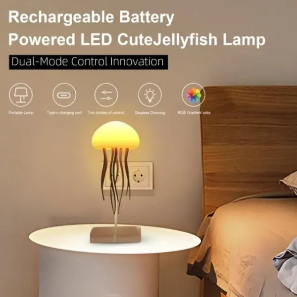 Aesthetic Octopus Lamp Light-6