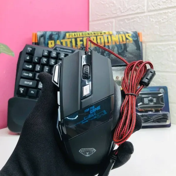 5 in 1 Gaming Keyboard and Mouse Combo-MK500-3