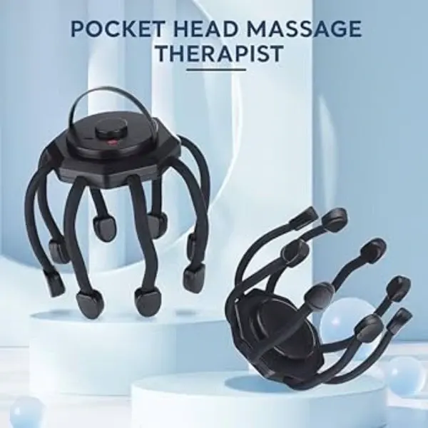 Electric Scalp Massager Head Scratcher Octopus Claws-4