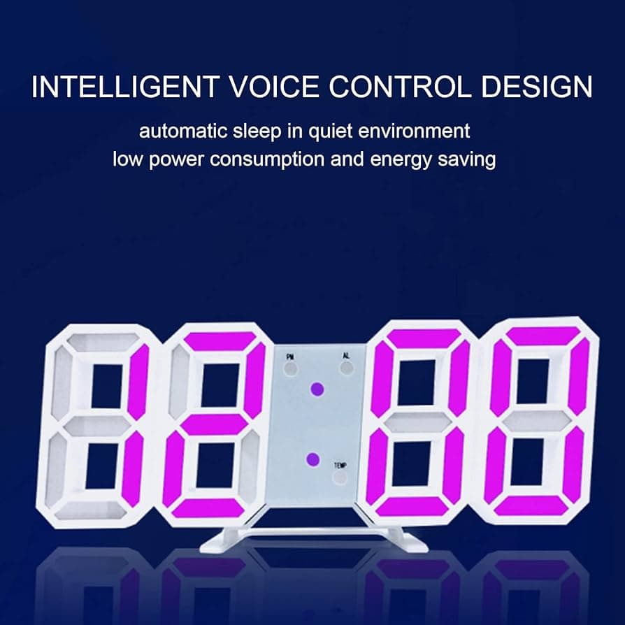 Mini 3d Digital Clock-1
