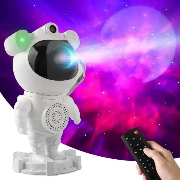 Astronaut Projector Robot Night Light B Grate-3