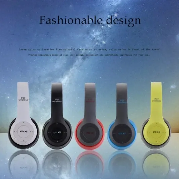 P47 - Wireless Bluetooth Headset Headphone K2-1
