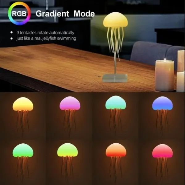 Aesthetic Octopus Lamp Light-2