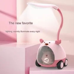 LED Night Desk Lamp On wheel-2