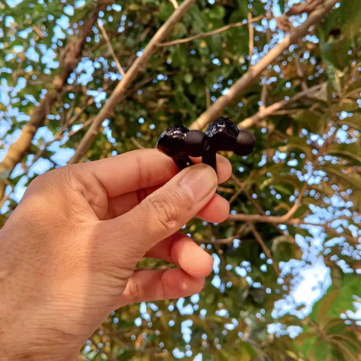 Ultrapods Pro True Wireless Earbuds with Display Transparent Design, Water Proof-1